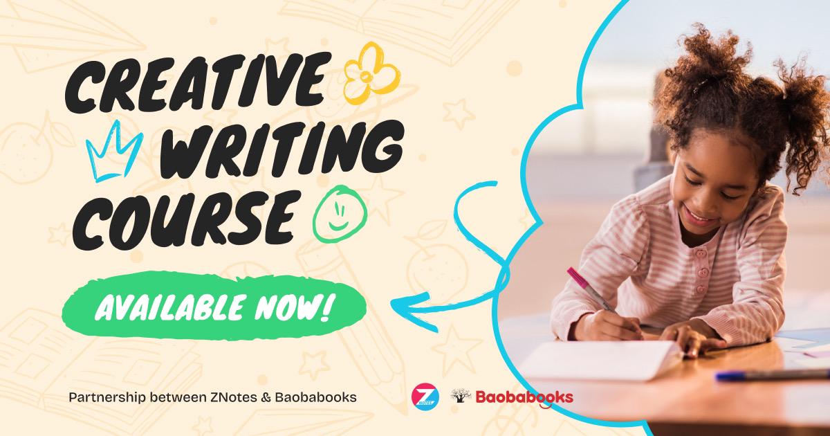 ZNotes and Baobabooks Launch Creative Writing Course for Students