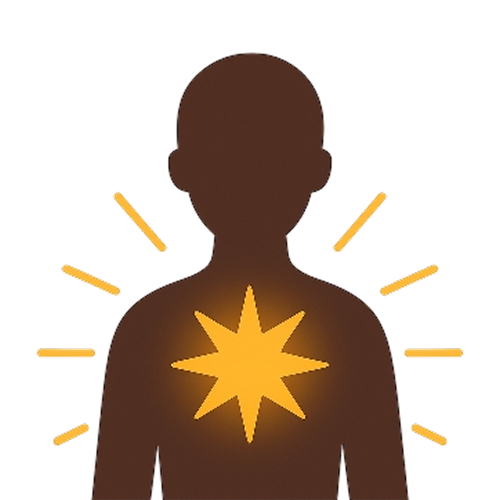 The Brightest Light Comes from Within
