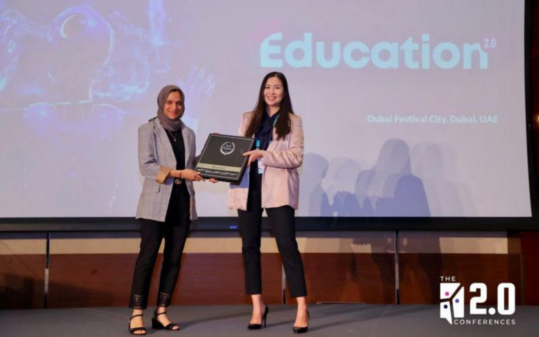 Baobabooks Co-founder Soukeina Mamodhoussen Recognized with Outstanding Leadership in Education Award at the Education 2.0 Conference